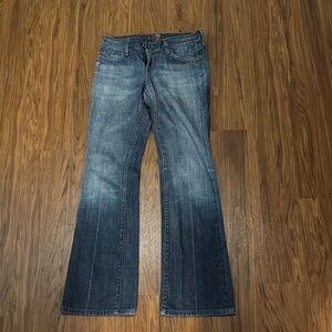 7 For all man kind Women's wide leg bootcut Blue Jeans NWOT size 26